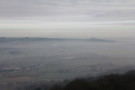 Almscliffe Crag in Mist